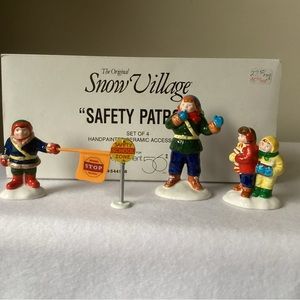 Dept 56 Snow Village Safety Patrol